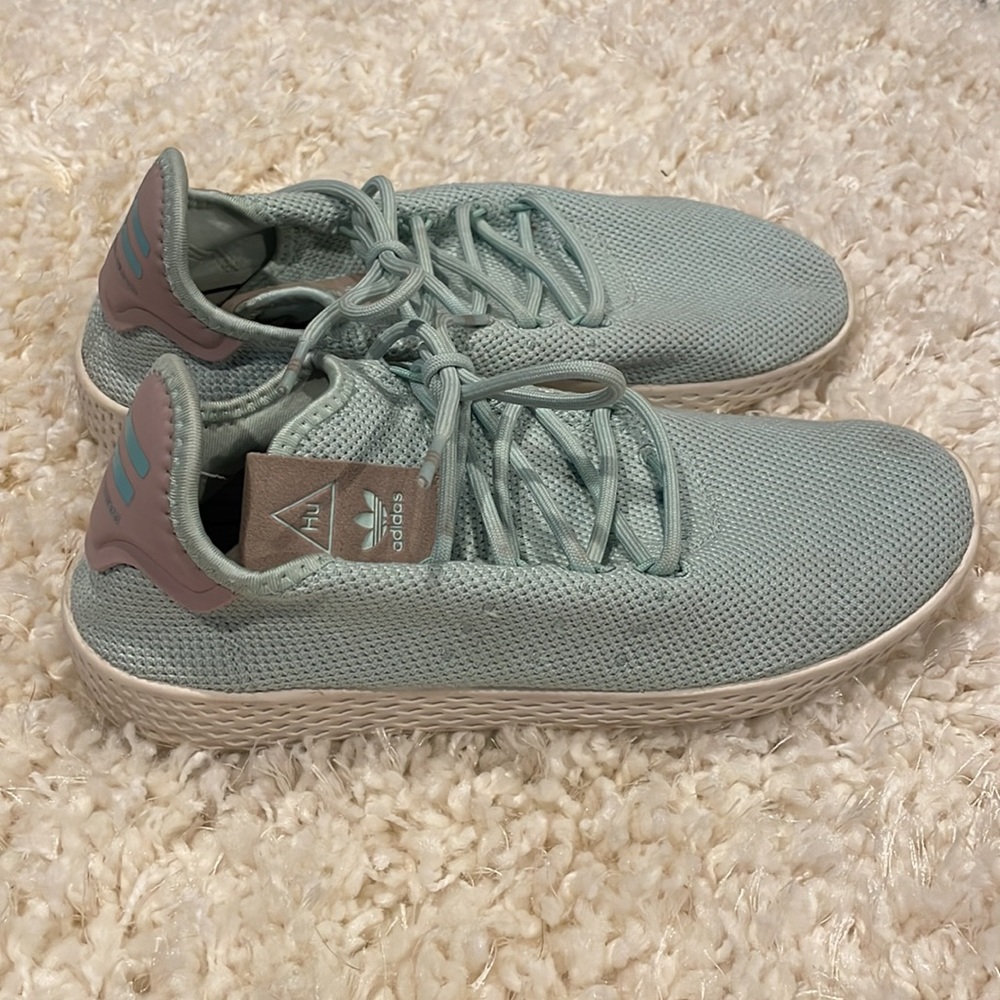 Adidas Pharrell Williams Eggshell Blue Tennis Sho… - image 2